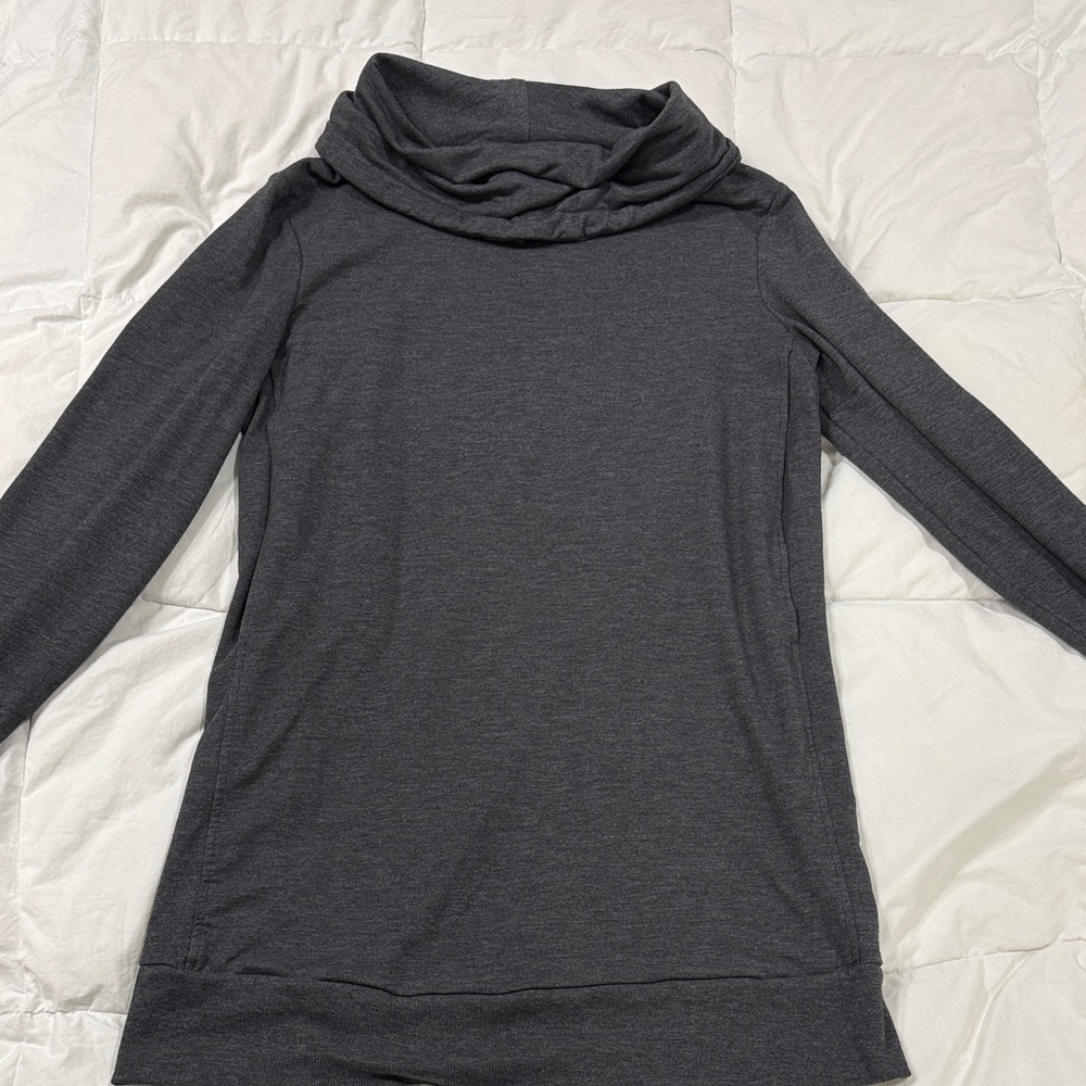 Motherhood Maternity Charcoal Nursing Top